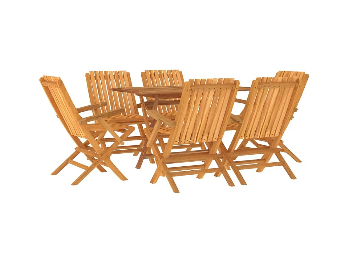 Ensemble à dîner salon bois marron 61 x 67 x 90 cm 02_0014346