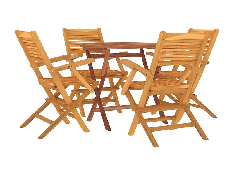 Ensemble à dîner salon bois marron 55 x 62 x 90 cm 02_0014303