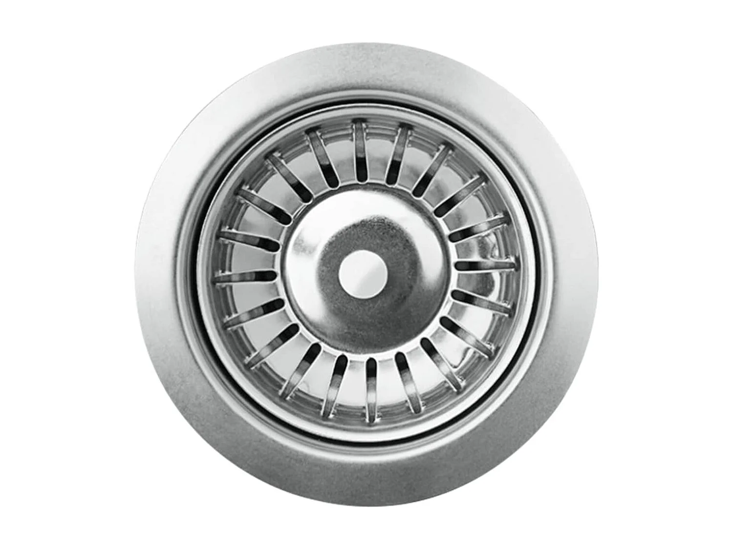 Fregadero de cocina de granito, seno individual, redondo, gris, decoración de la cocina del hogar 02_0002326