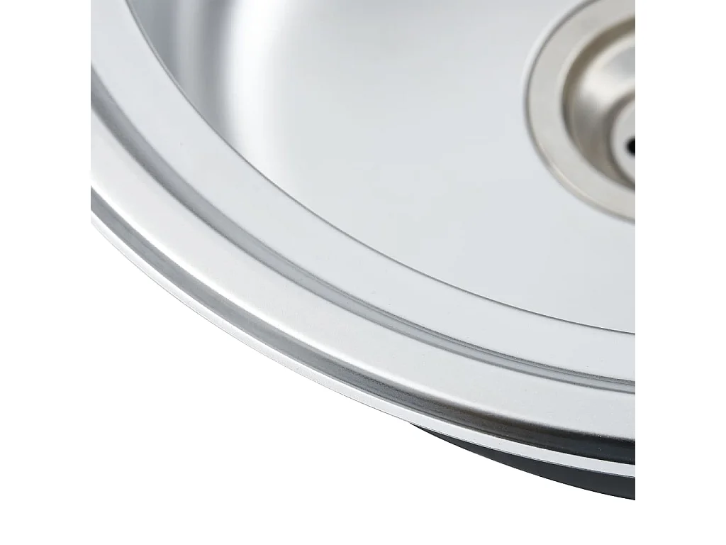 Evier de cuisine avec argenté 57 x 45 x 16 cm 02_0002357