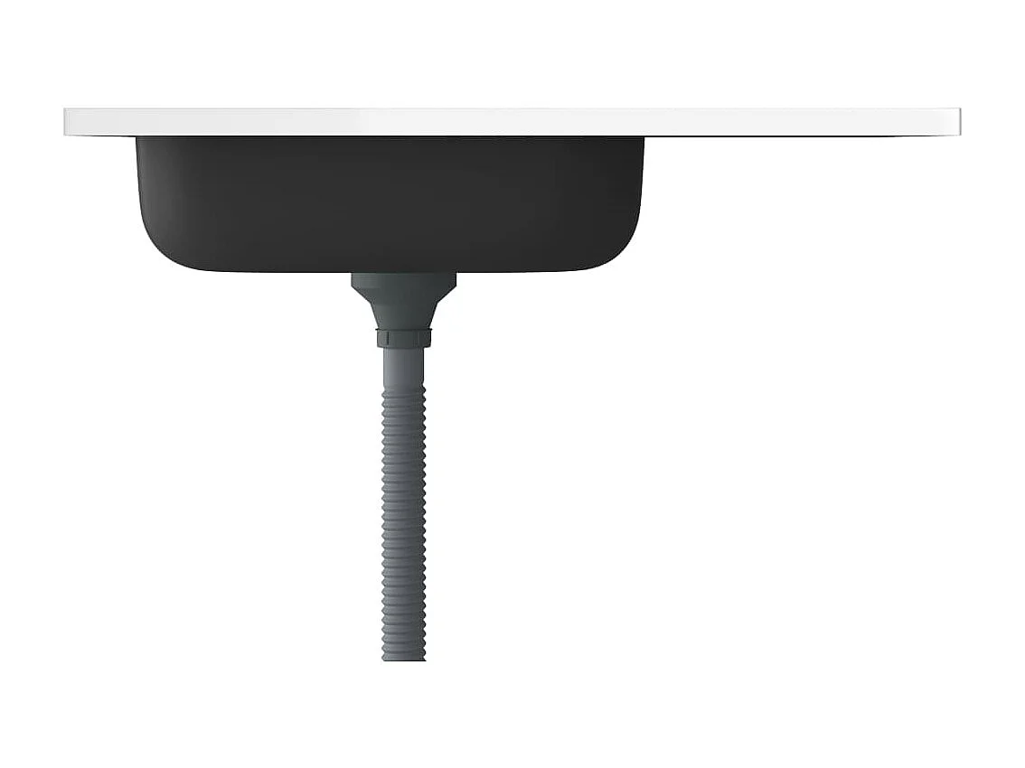 Jeu d'evier de cuisine argenté 80 x 50 x 15.5 cm 02_0002427