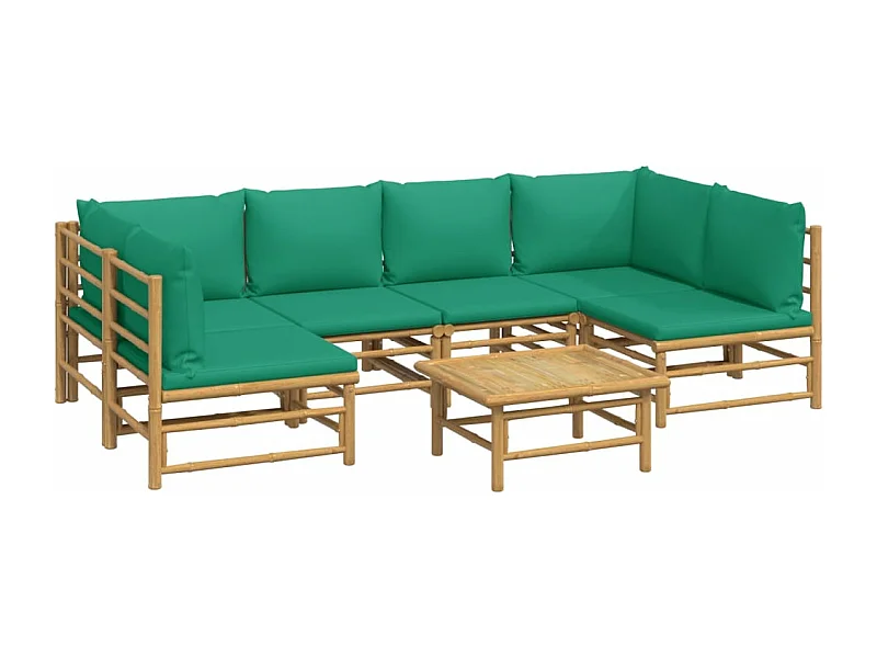 Salon de jardin meuble bambou marron 55 x 69 x 65 cm 02_0017342