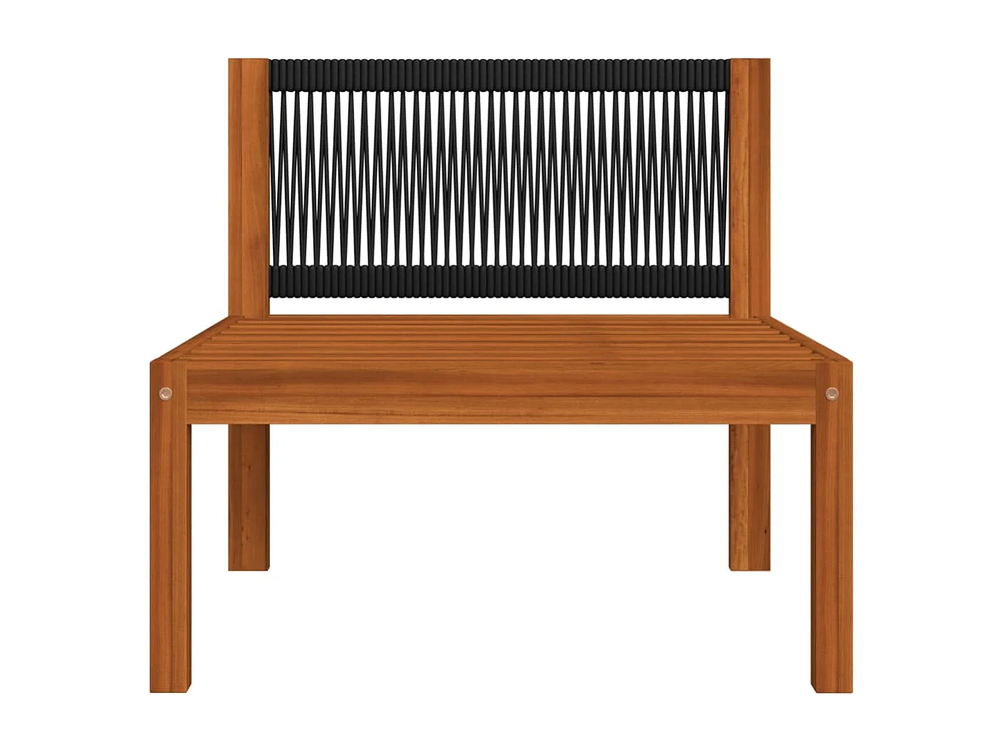 Mobili da giardino mobili da esterno Set di mobili da 4 pezzi con cuscini color crema in legno massello di acacia 02_0016125