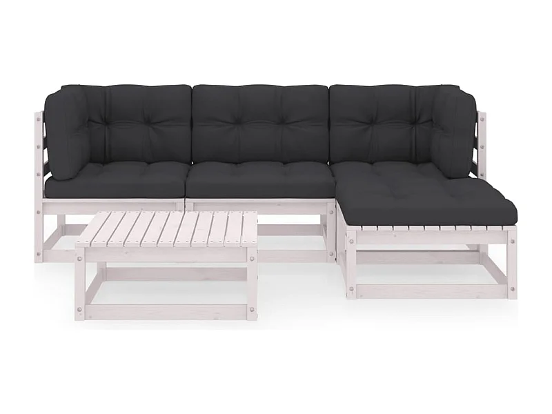 Salon de jardin meuble bois marron 70 x 70 x 67 cm 02_0016334