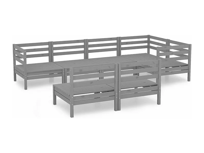 Salon de jardin meuble bois marron 63.5 x 63.5 x 62.5 cm 02_0017412