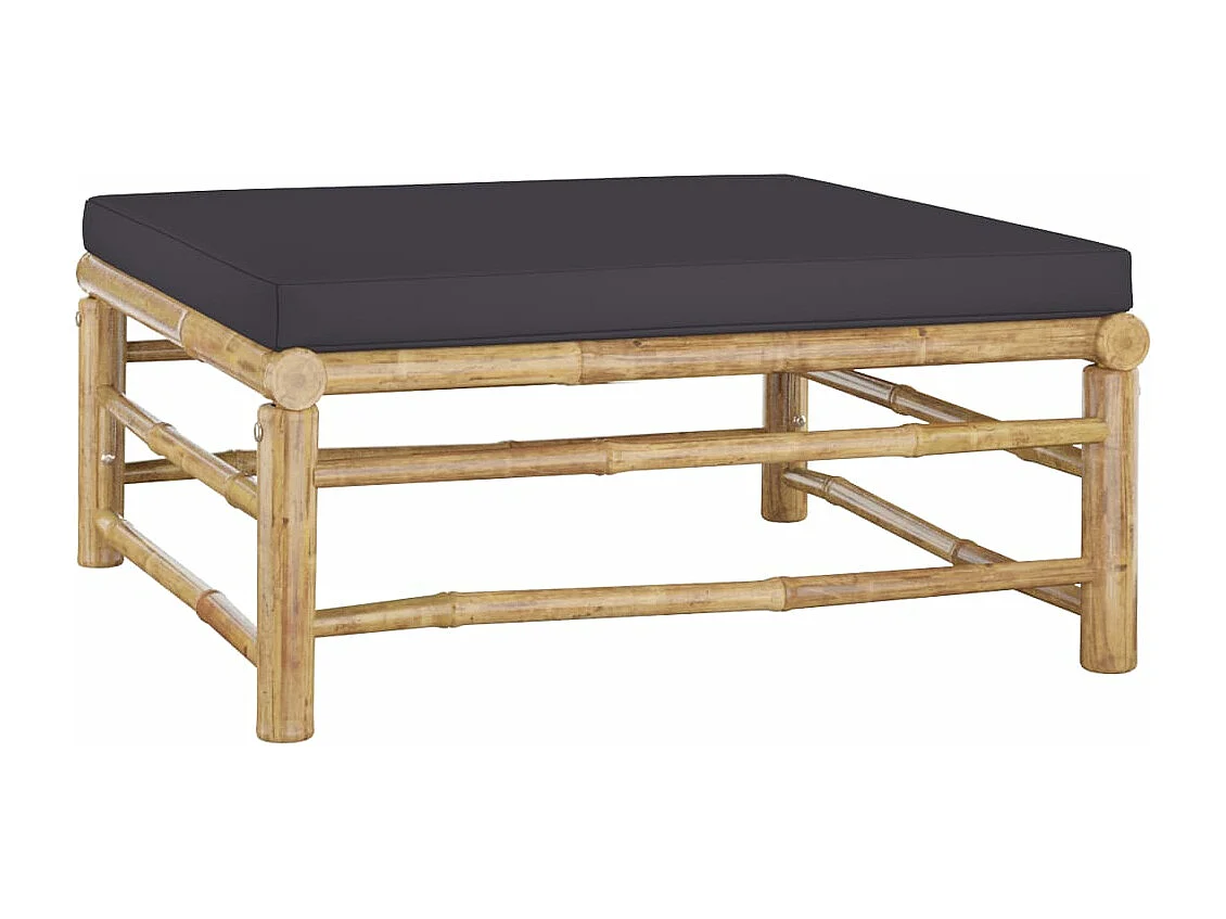 Salon de jardin meuble bambou marron 65 x 70 x 60 cm 02_0017591