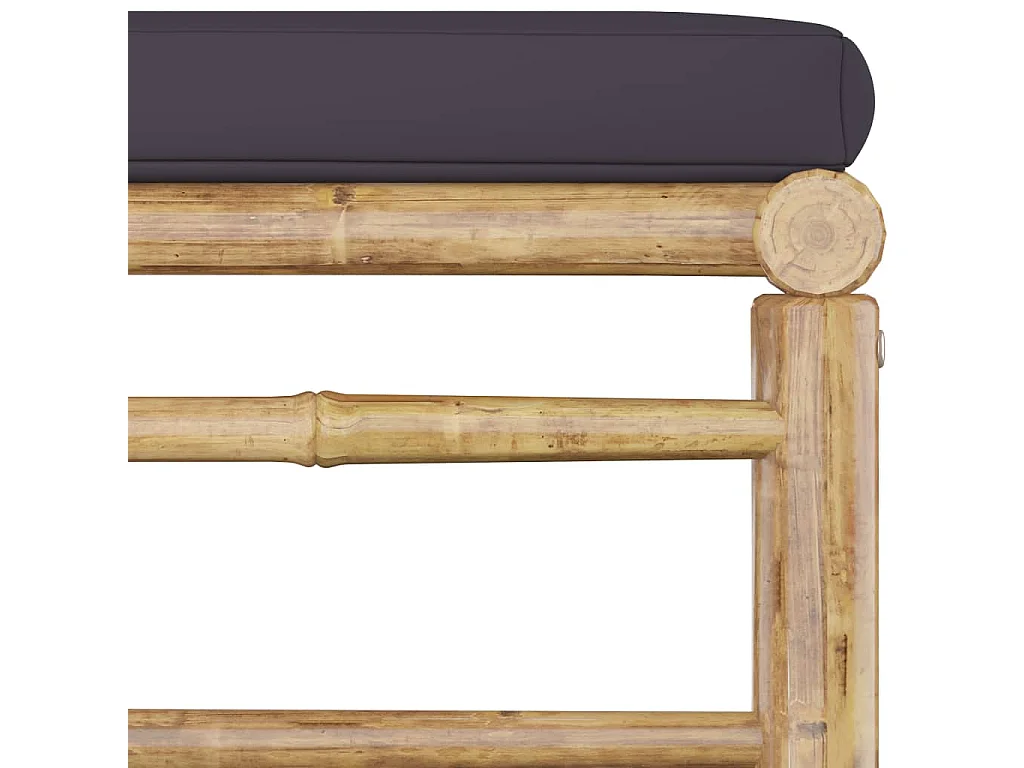 Salon de jardin meuble bambou marron 65 x 70 x 60 cm 02_0017591