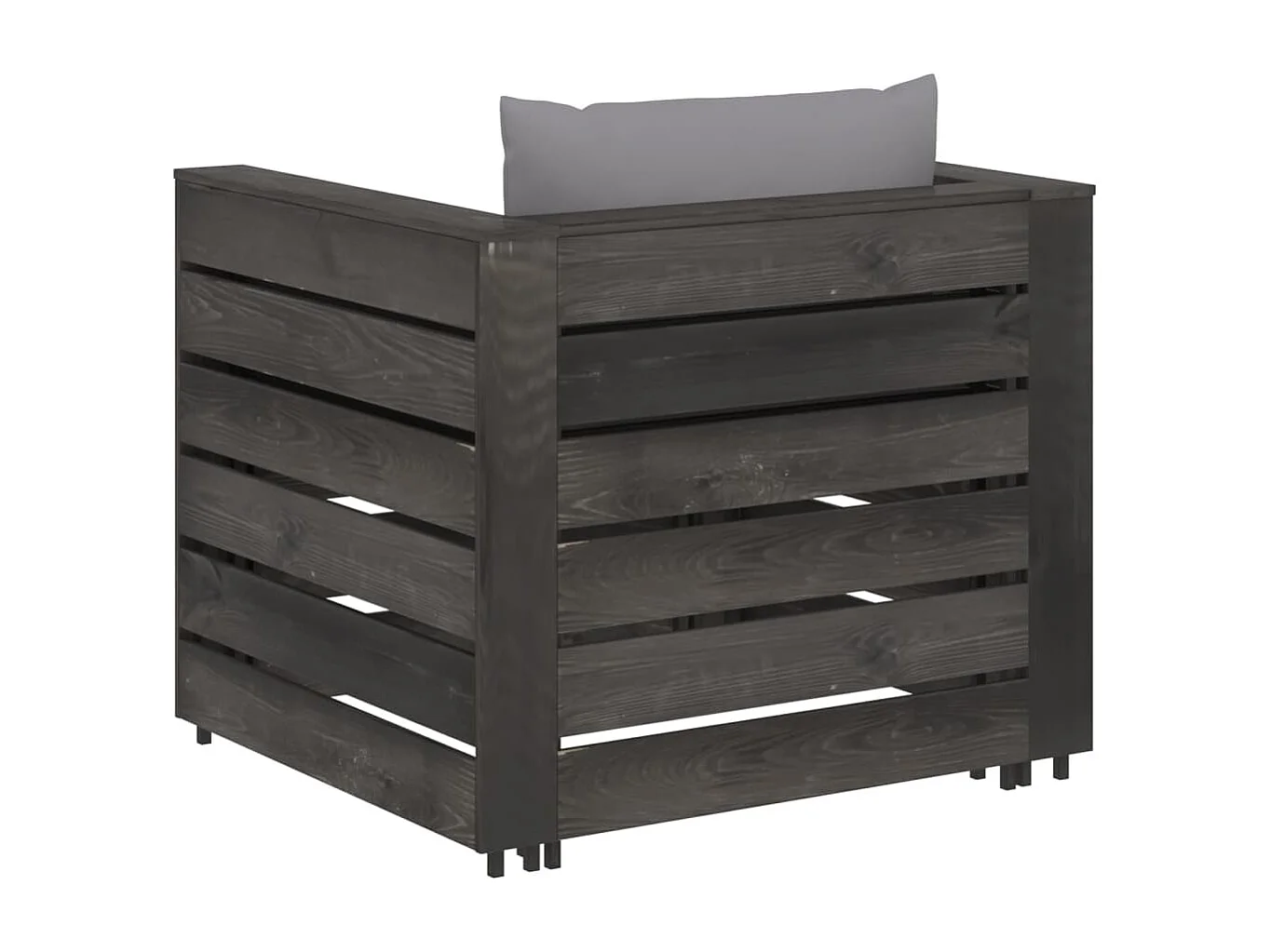 Salon de jardin meuble bois marron 60 x 62 x 37 cm 02_0015886