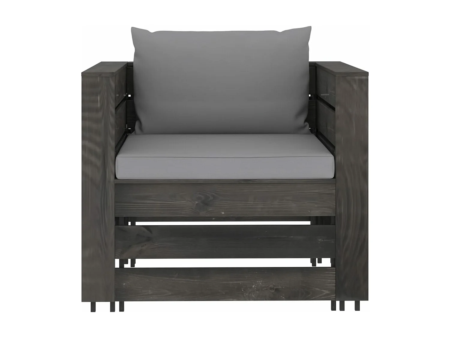 Salon de jardin meuble bois marron 60 x 62 x 37 cm 02_0015886