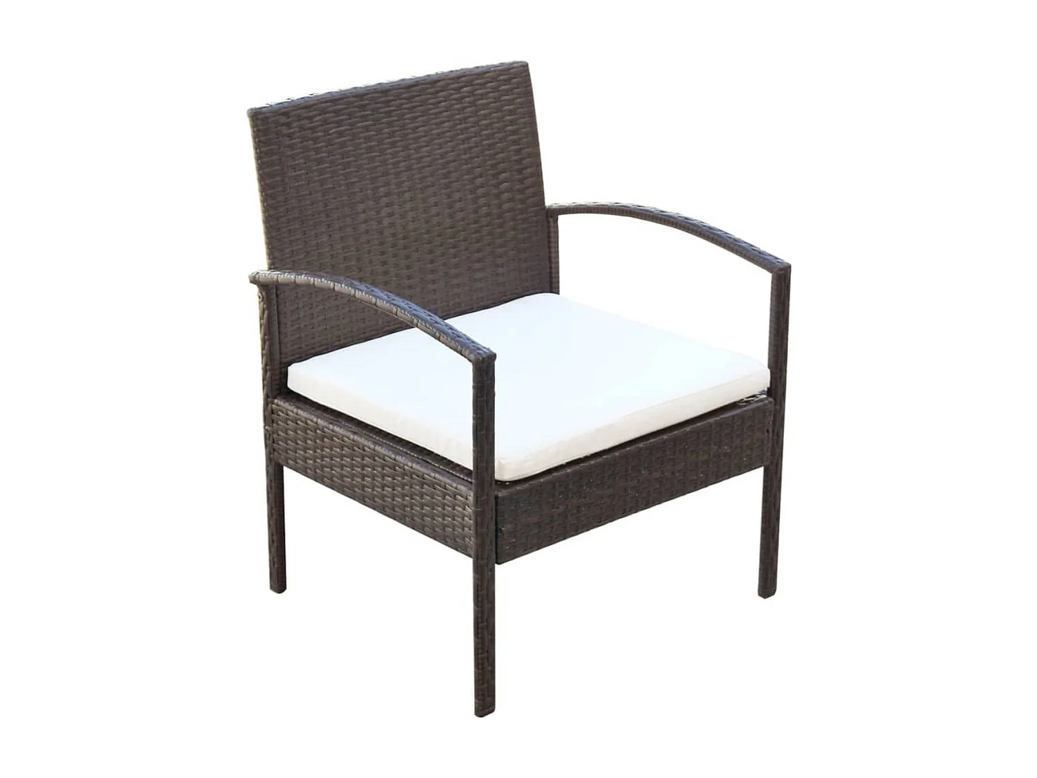 Salon de jardin meuble résine marron 106 x 59 x 73 cm 02_0016193