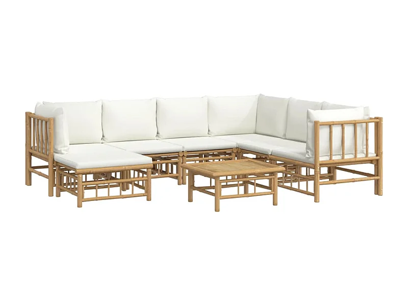 Salon de jardin meuble bambou marron 55 x 69 x 65 cm 02_0017483