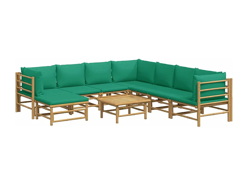 Salon de jardin meuble bambou marron 55 x 69 x 65 cm 02_0018170