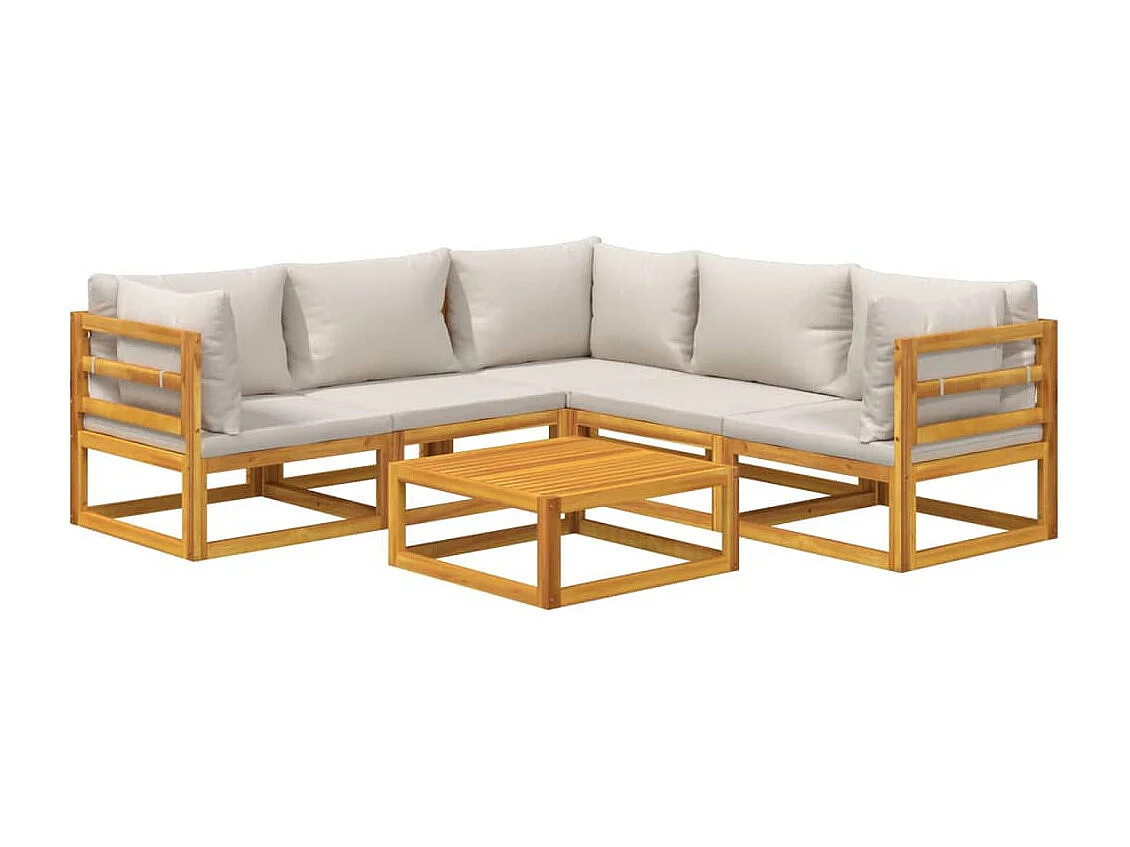 Salon de jardin meuble bois marron 68 x 70.5 x 65 cm 02_0016778