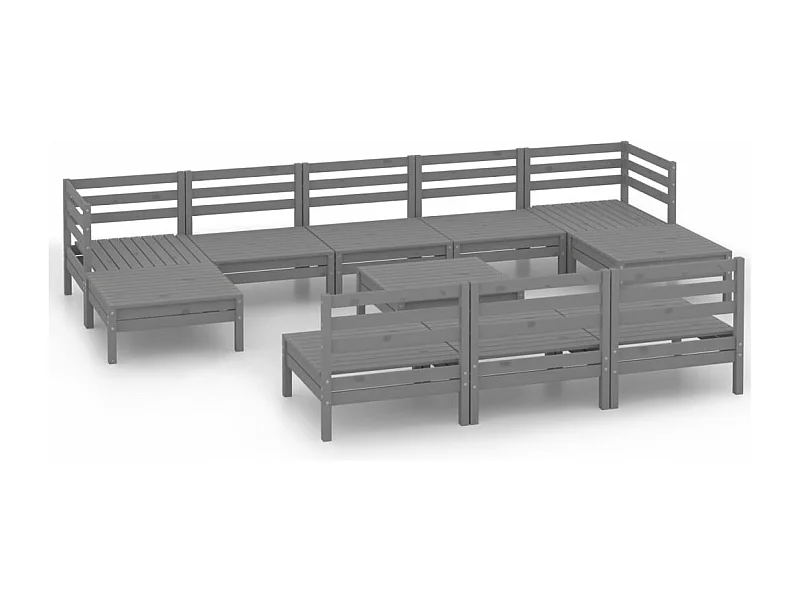 Salon de jardin meuble bois marron 63.5 x 63.5 x 62.5 cm 02_0015519