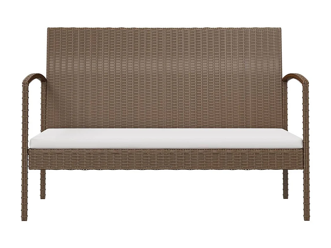 Salon de jardin meuble résine marron 106 x 59 x 73 cm 02_0015877