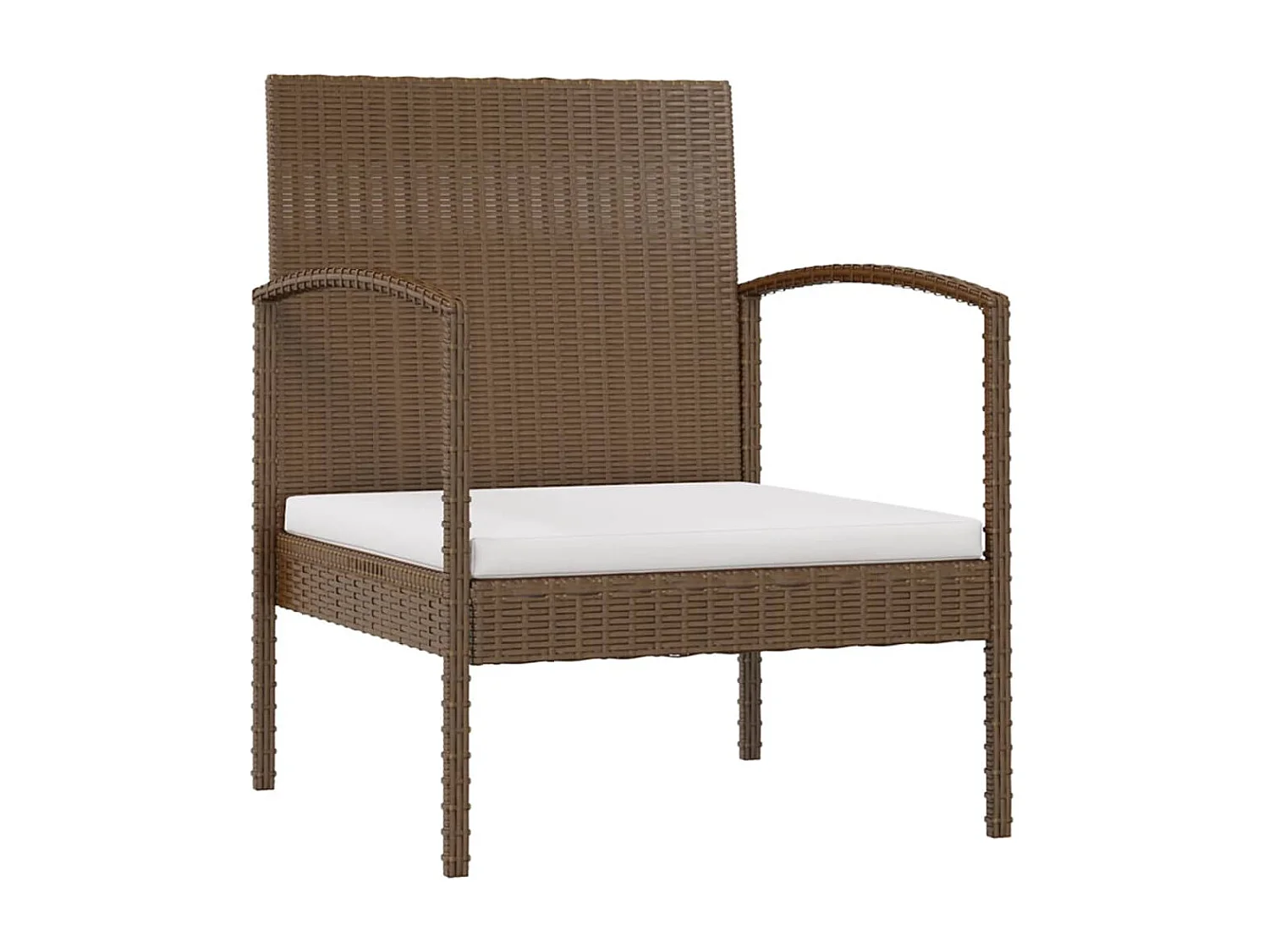 Salon de jardin meuble résine marron 106 x 59 x 73 cm 02_0015877