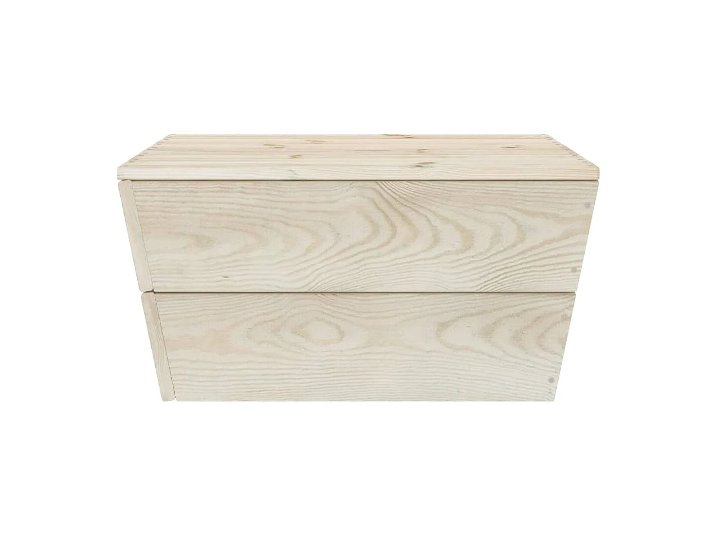 Mobili da giardino mobili da esterno set di mobili su pallet 10 pezzi in legno di abete rosso impregnato 02_0018341