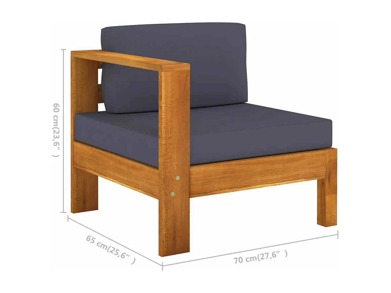 Salon de jardin meuble bois marron 63 x 63 x 60 cm 02_0017593