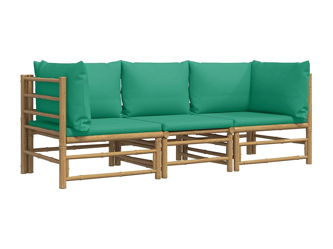 Salon de jardin meuble bambou marron 55 x 69 x 65 cm 02_0016014