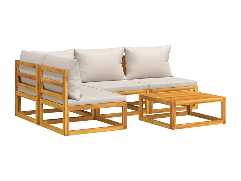 Salon de jardin meuble bois marron 70.5 x 68 x 65 cm 02_0016388