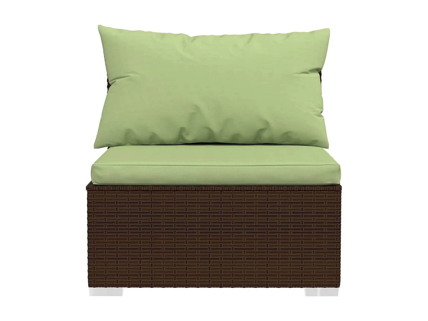 Salon de jardin meuble résine marron 70 x 70 x 60.5 cm 02_0016894