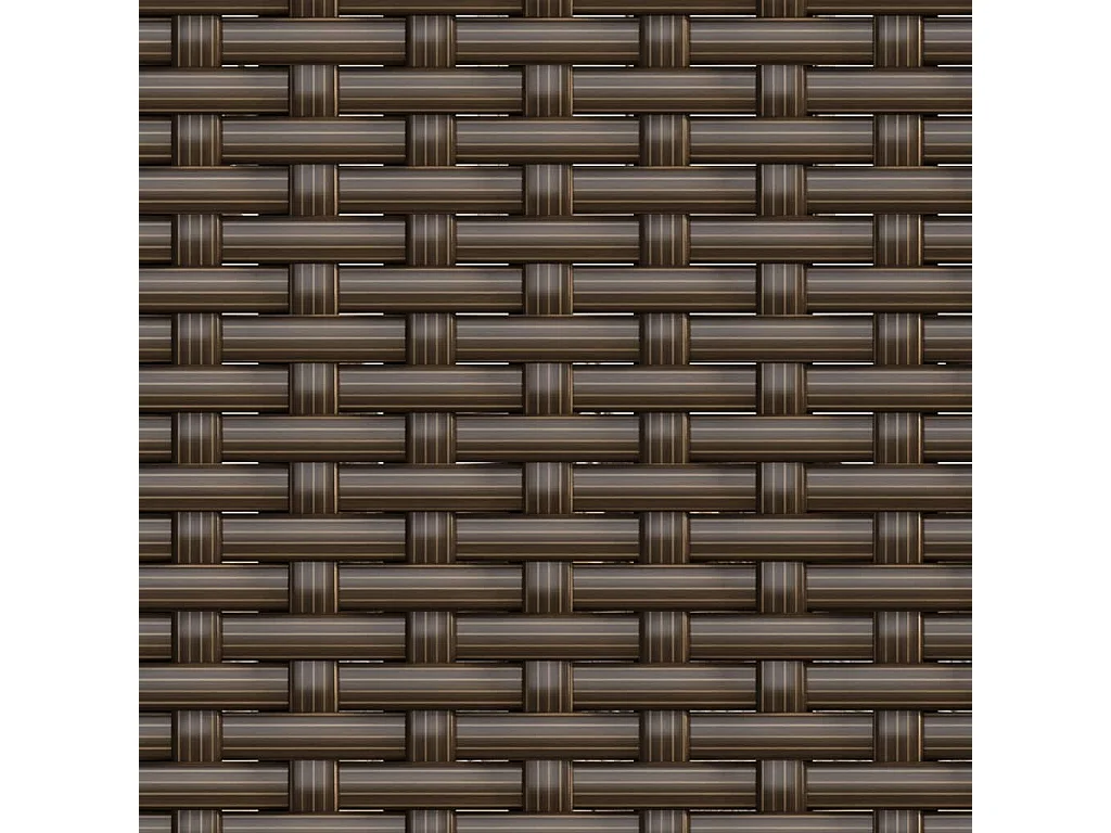 Salon de jardin meuble résine marron 238 x 110 x 66 cm 02_0015897