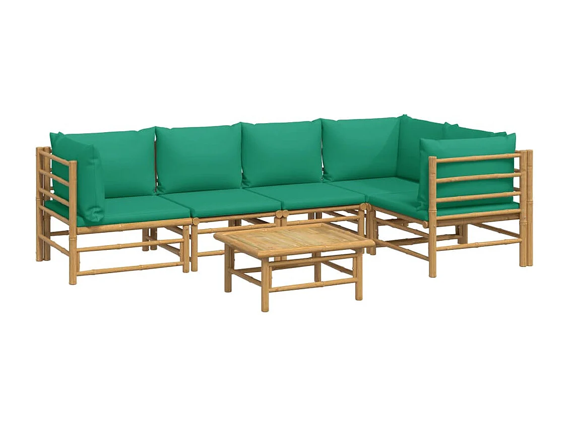 Salon de jardin meuble bambou marron 55 x 69 x 65 cm 02_0016955