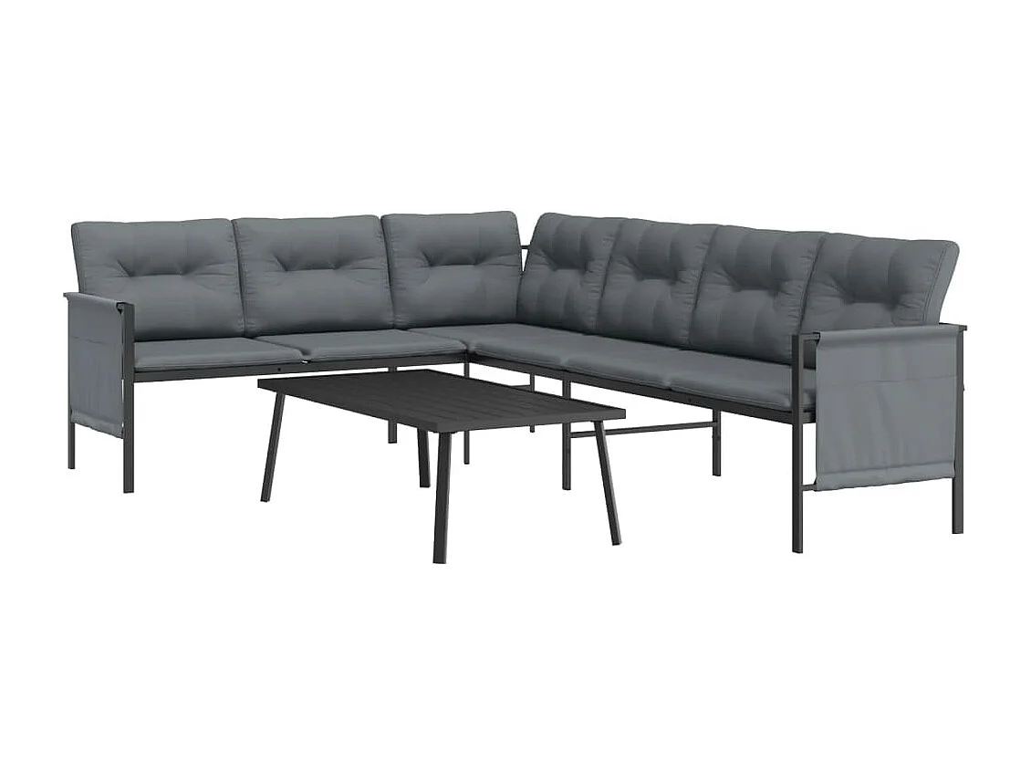 Salon de jardin meuble 230 x 168 x 65 cm 02_0015880