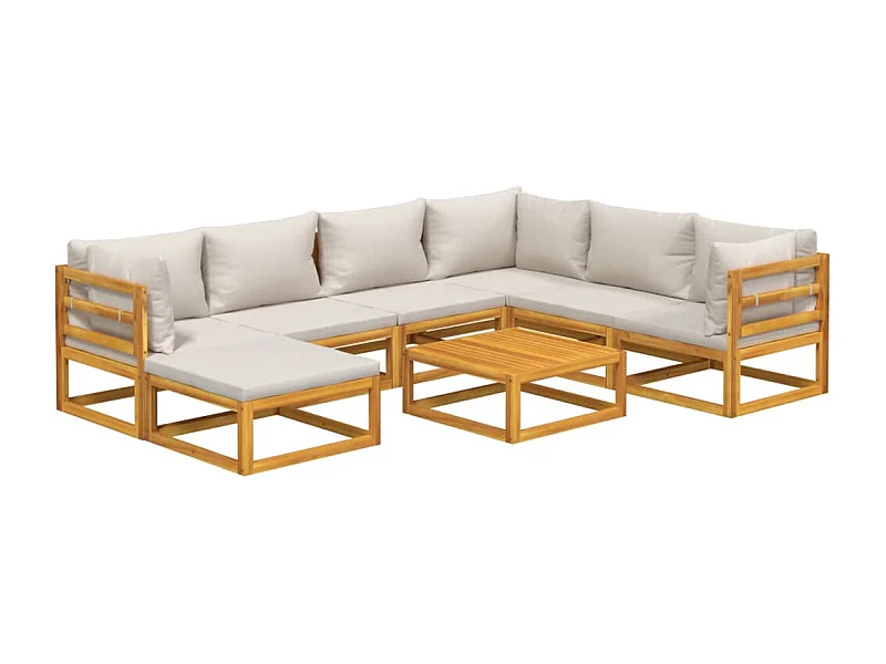 Salon de jardin meuble bois marron 70.5 x 70.5 x 65 cm 02_0017589