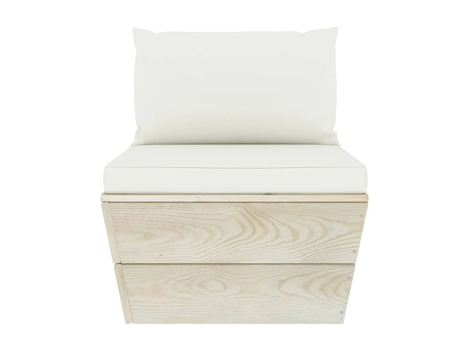 Set di mobili da giardino per esterni set di mobili in pallet da 3 pezzi con cuscini abete impregnato 02_0018367