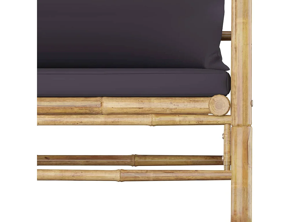 Salon de jardin meuble bambou marron 74 x 70 x 60 cm 02_0017197