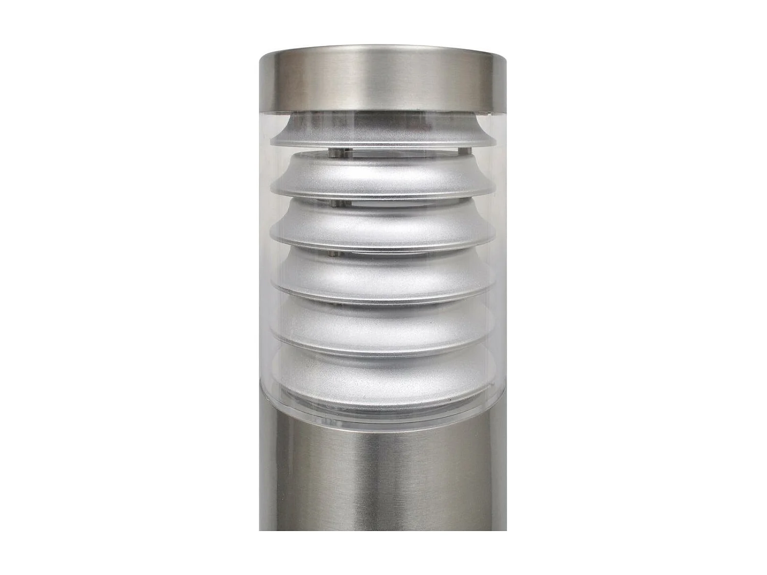 Borne de jardin en argenté 10.1 x 10.1 x 80 cm 2402051