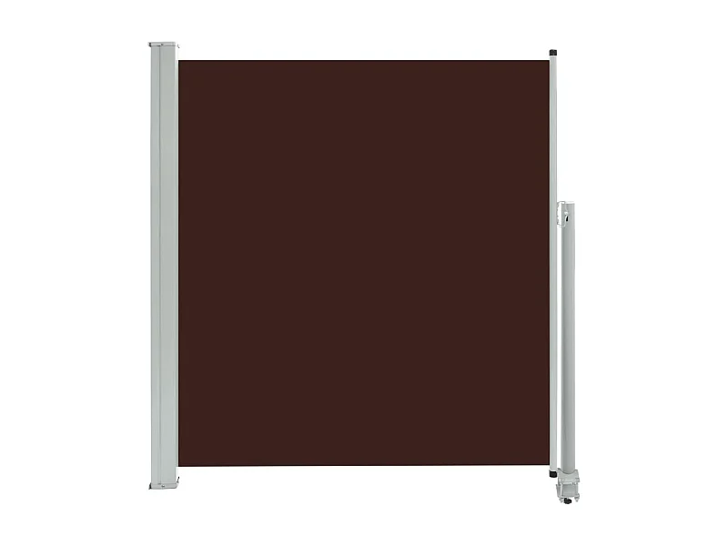 Auvent paravent store brise-vue marron 300 x 140 x 130 cm 02_0007229