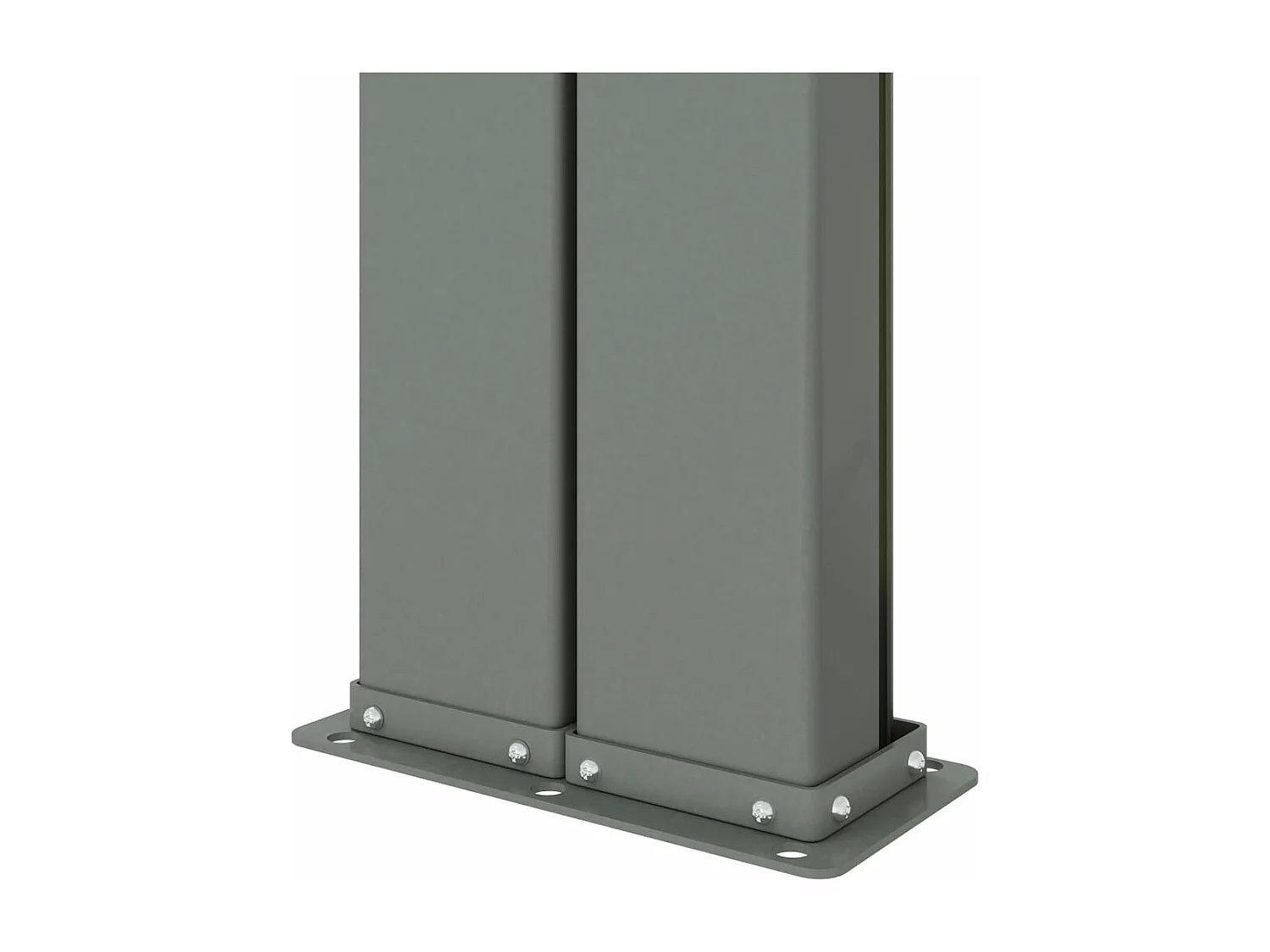 Tela de toldo cortina de privacidade lateral retrátil para pátio jardim terraço varanda tela de proteção visual 200 x 600 cm antracite 02_0007123