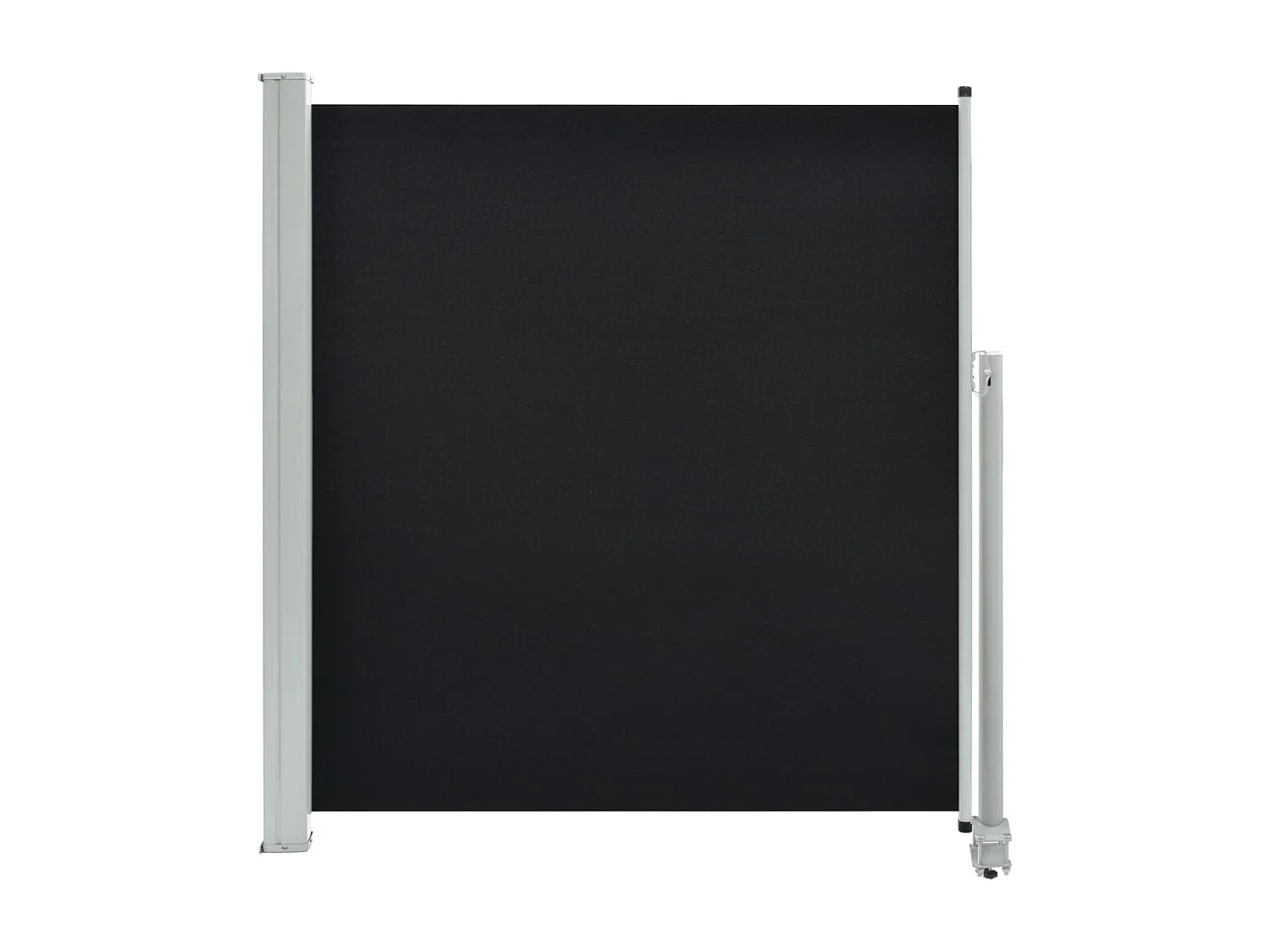 Toldo de protección lateral retráctil para patio, jardín, terraza, balcón, protección visual, 140 x 300 cm, negro 02_0007230