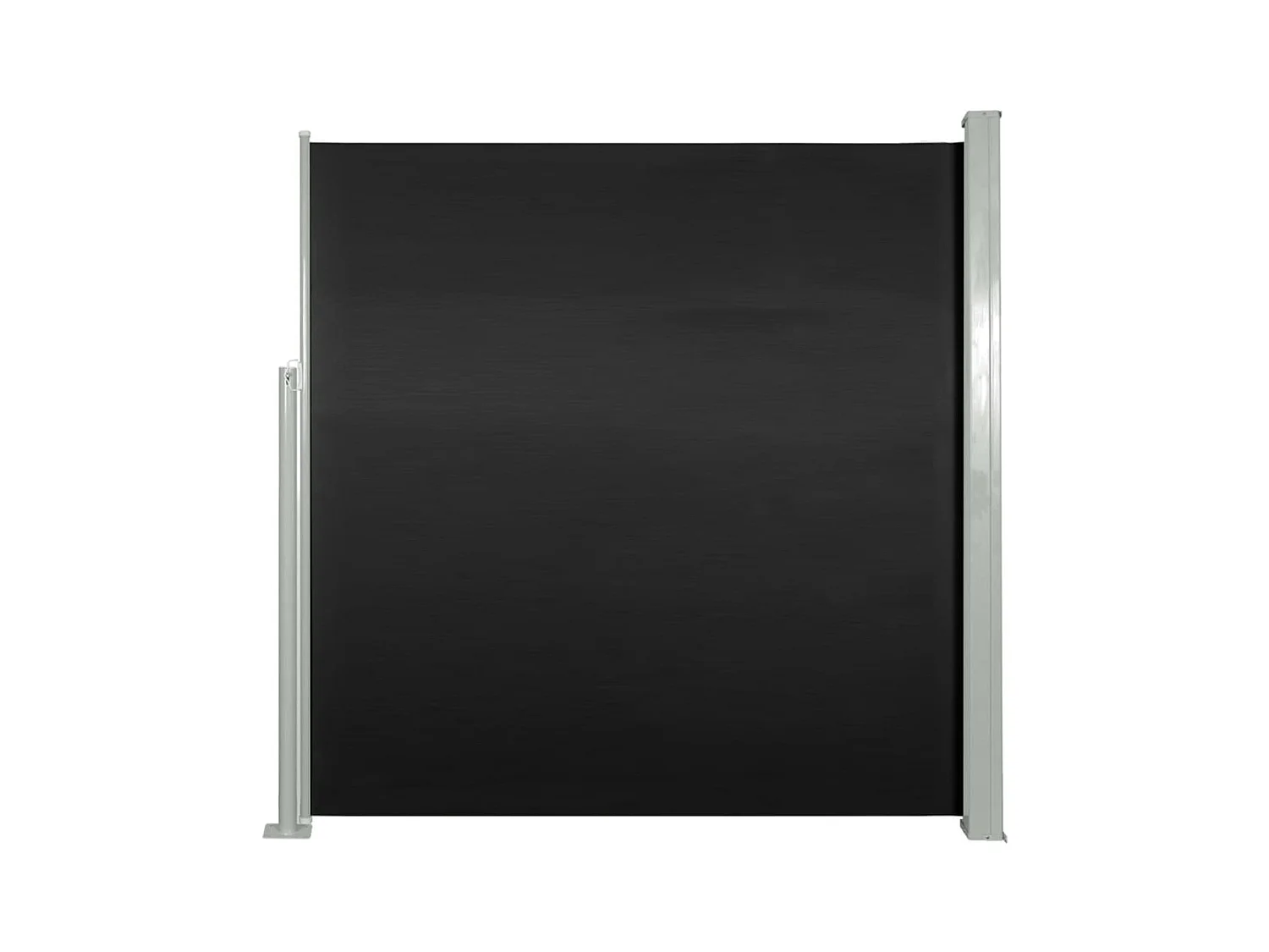 Tenda da sole parasole laterale retrattile per patio giardino terrazza balcone schermo di protezione visiva 140 x 300 cm nero 02_0007091