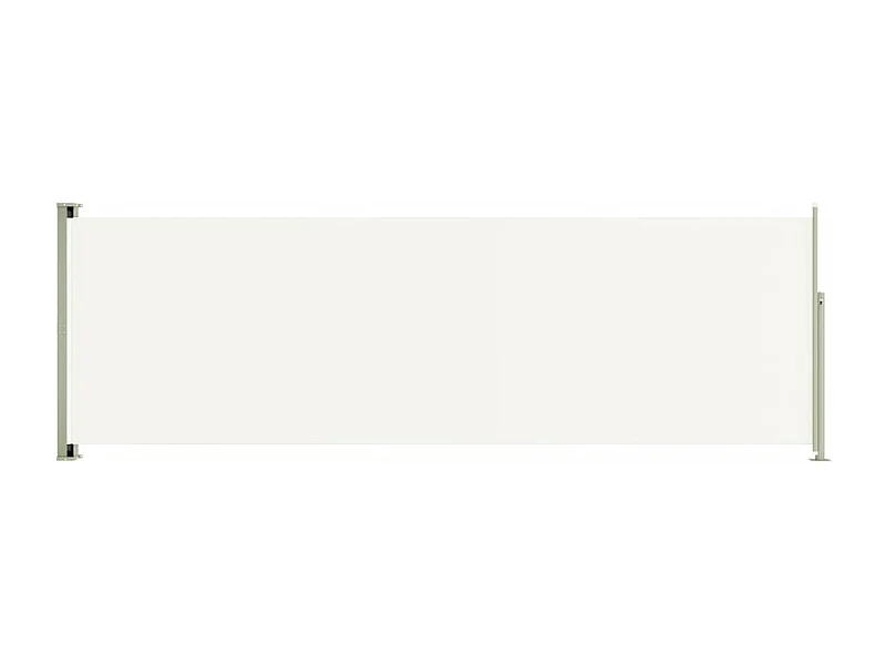 Auvent paravent store brise-vue crème 600 x 200 x 200 cm 02_0007364