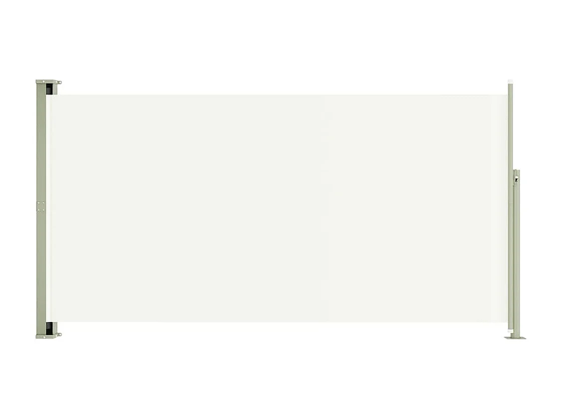 Auvent paravent store brise-vue crème 300 x 160 x 160 cm 02_0007281