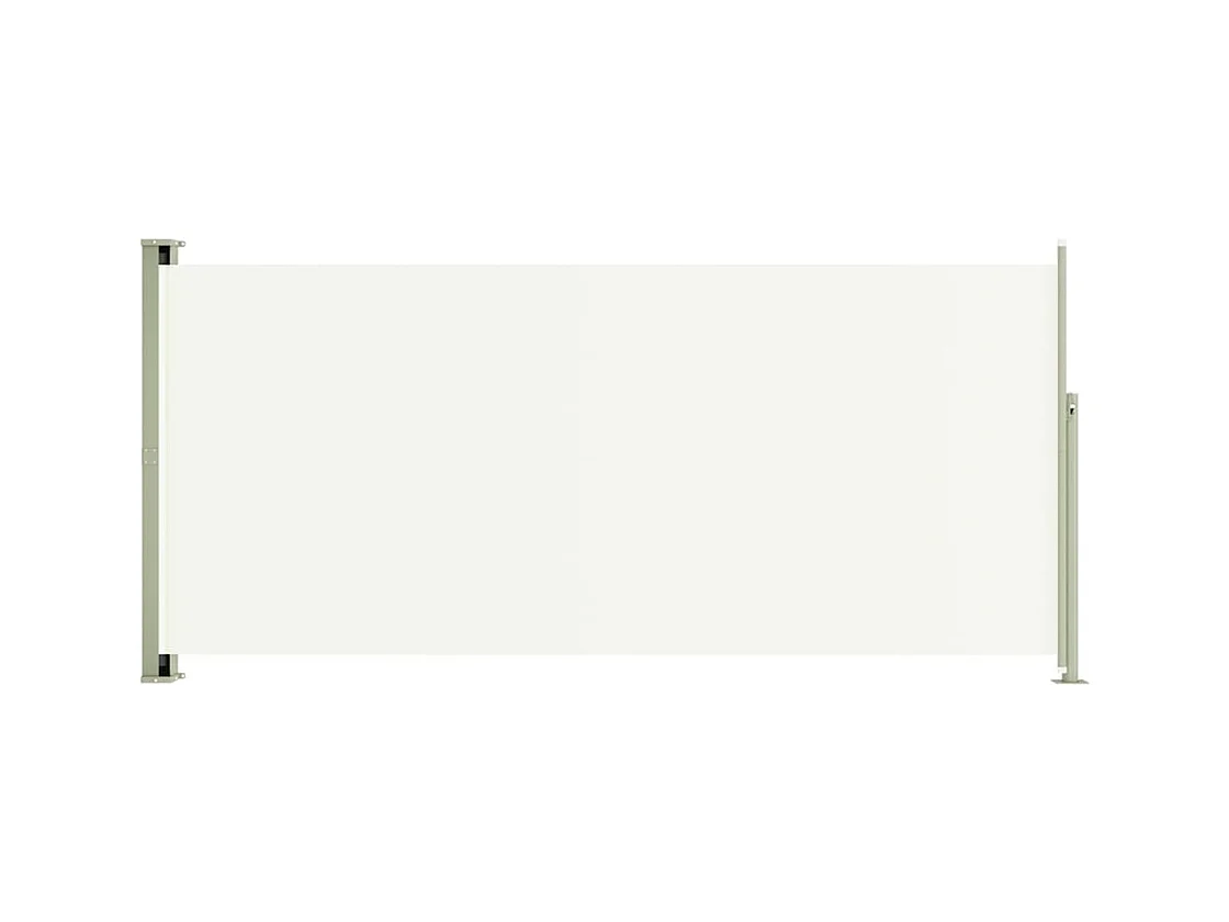Auvent paravent store brise-vue crème 300 x 140 x 140 cm 02_0007241