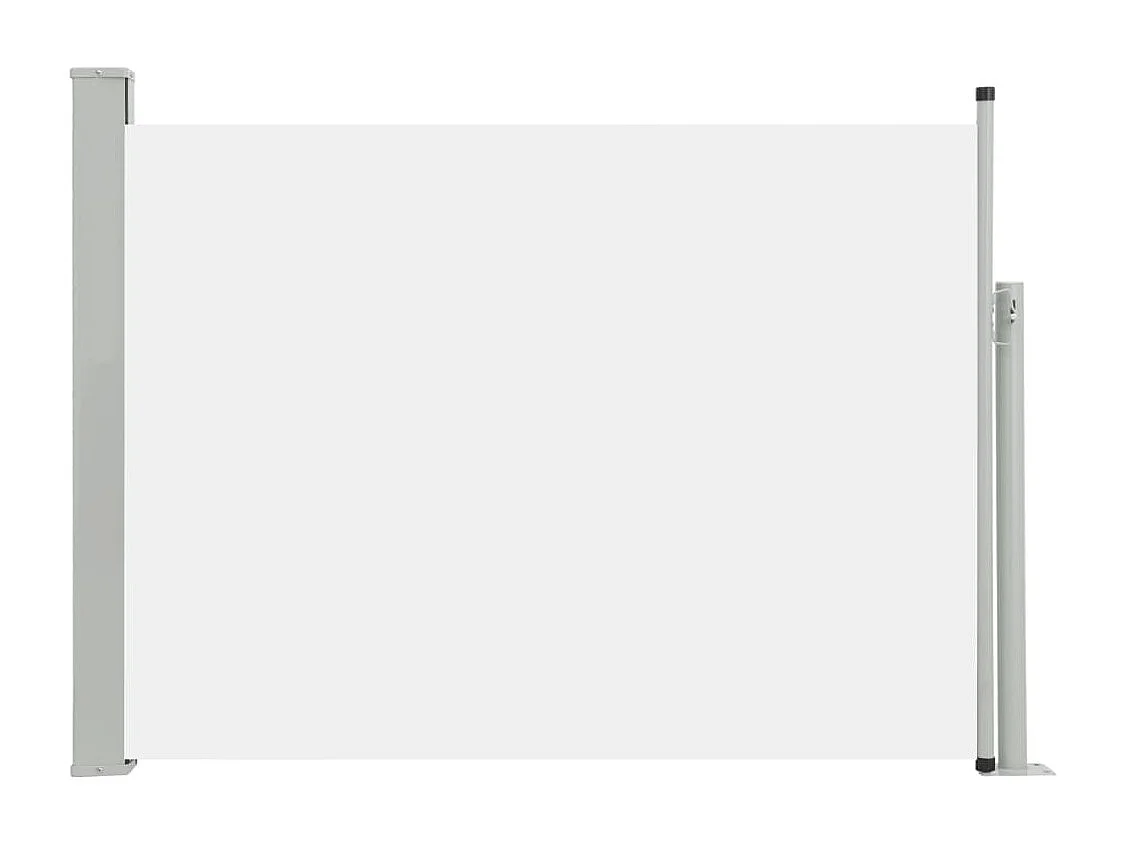 Auvent paravent store brise-vue crème 500 x 100 x 100 cm 02_0007190