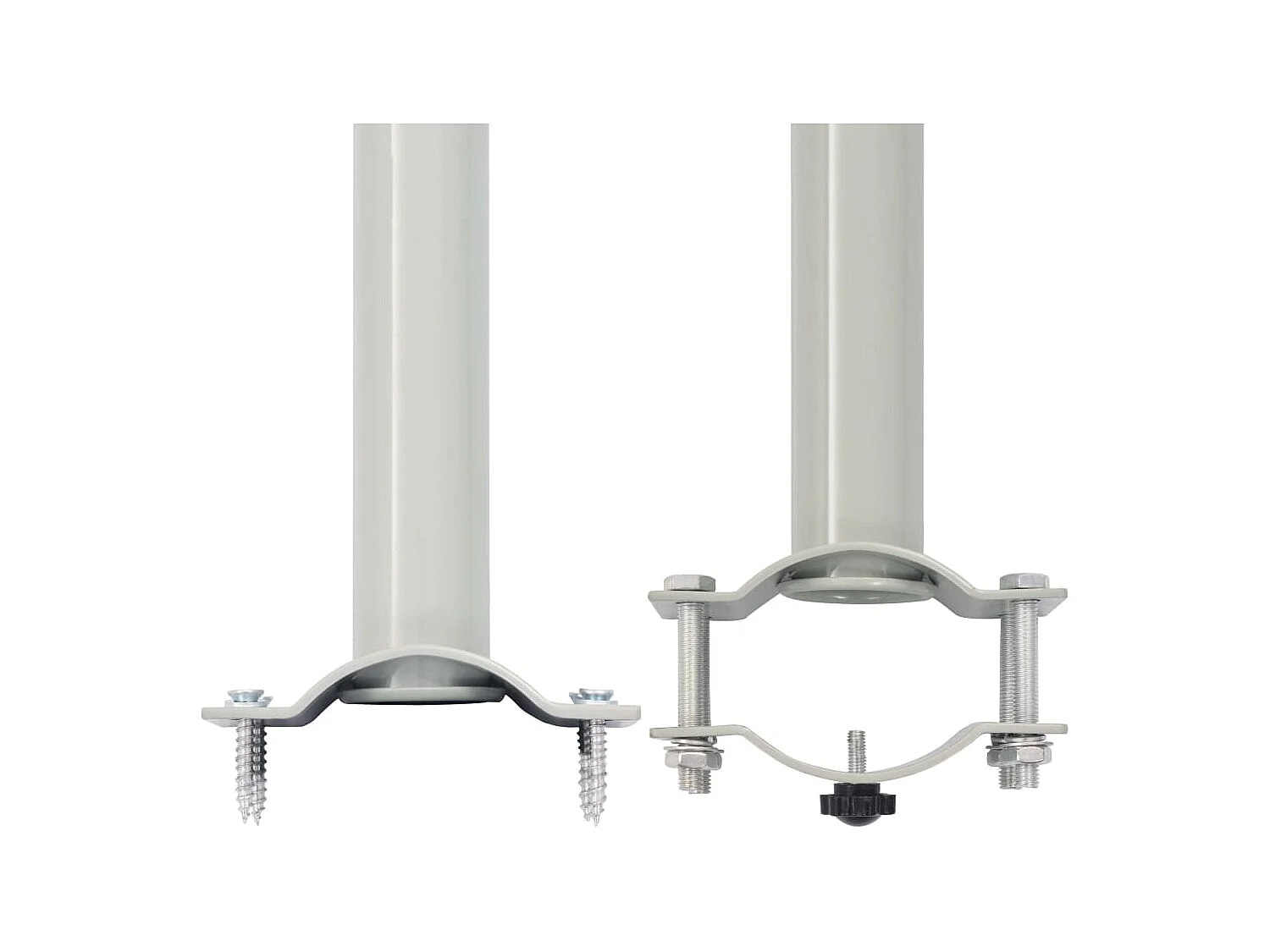 Tenda da sole parasole laterale retrattile per patio giardino terrazza balcone schermo di protezione visiva 60 x 300 cm nero 02_0007392