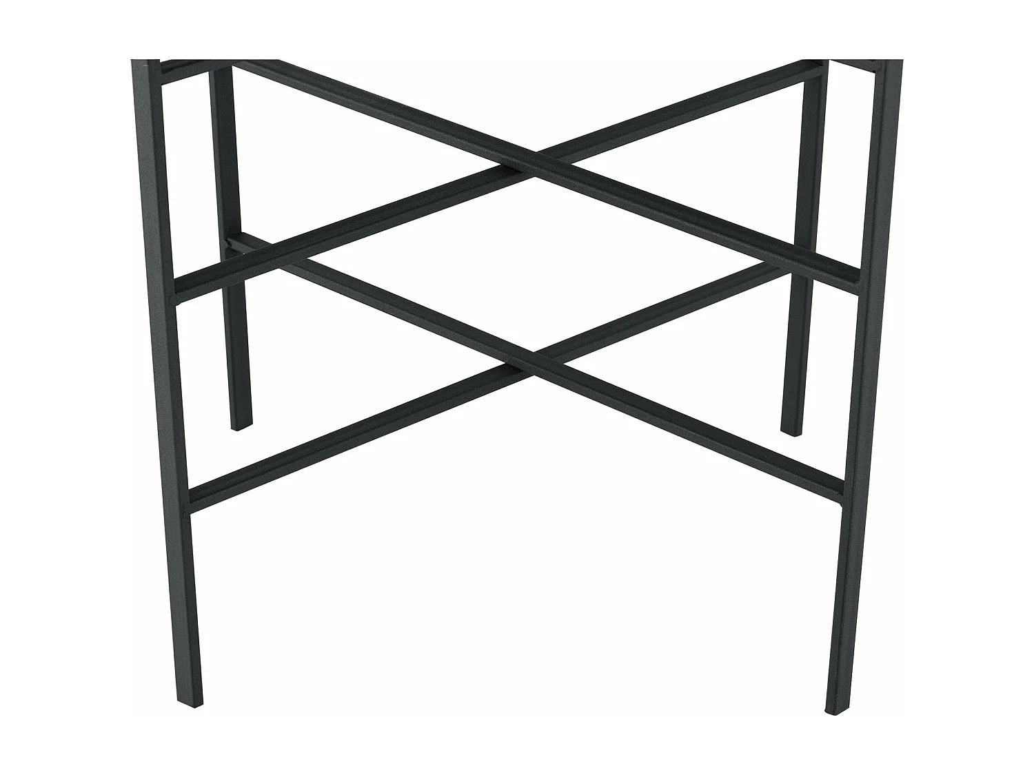 Table basse design plateau métal argentée 40 x 40 x 52 cm 03_0006158