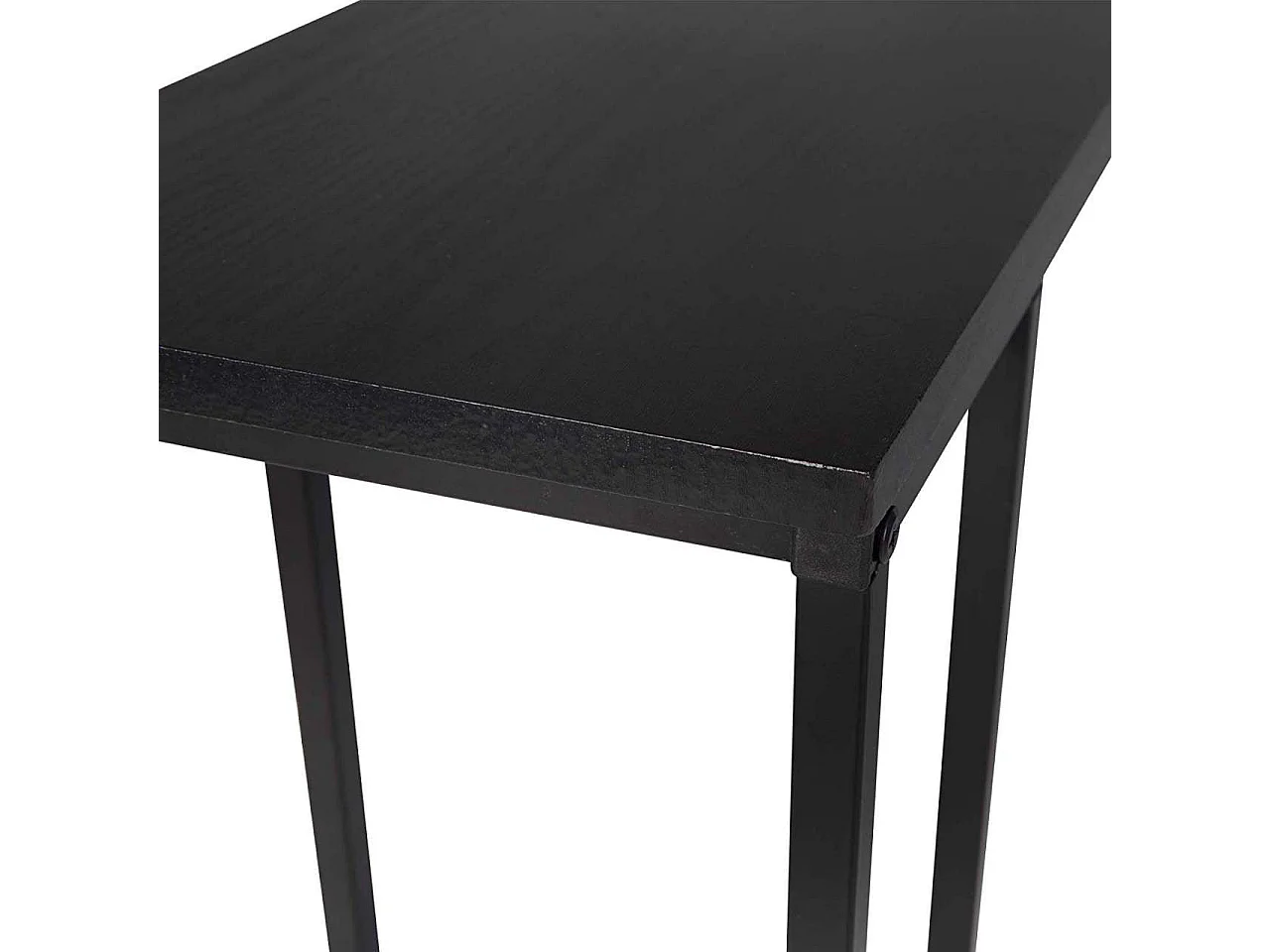 Mesa lateral 63,5 cm em metal e madeira 19_0000363