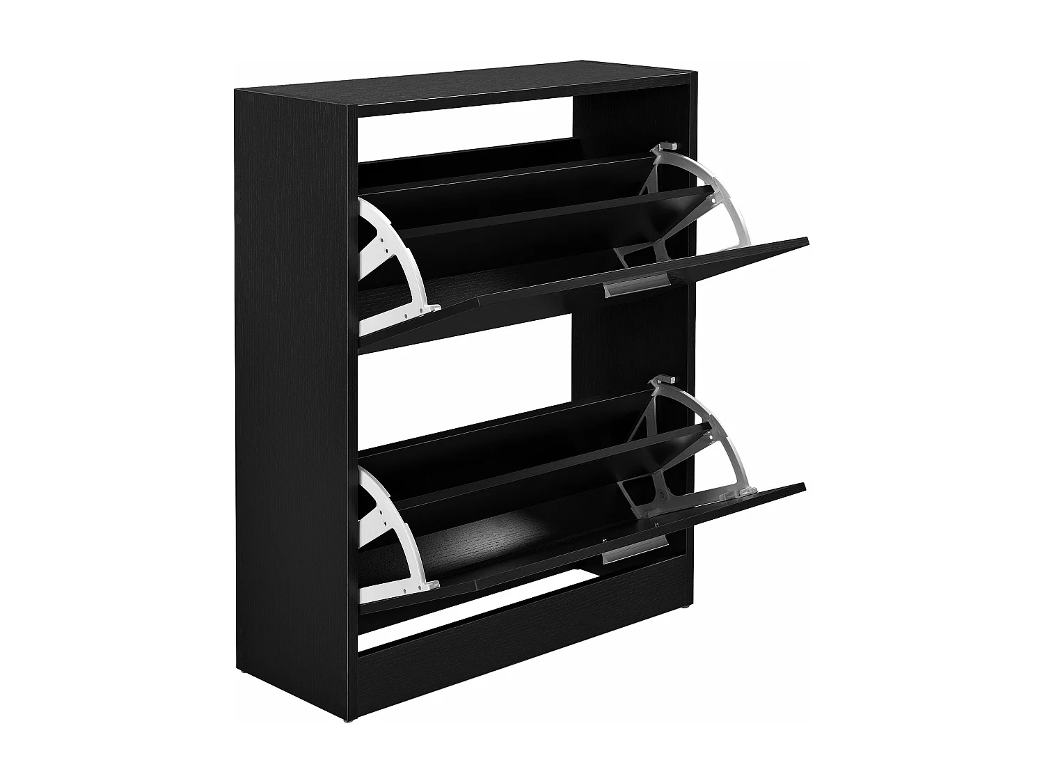 Étagère armoire meuble à noire 63 x 24 x 81 cm 03_0005171