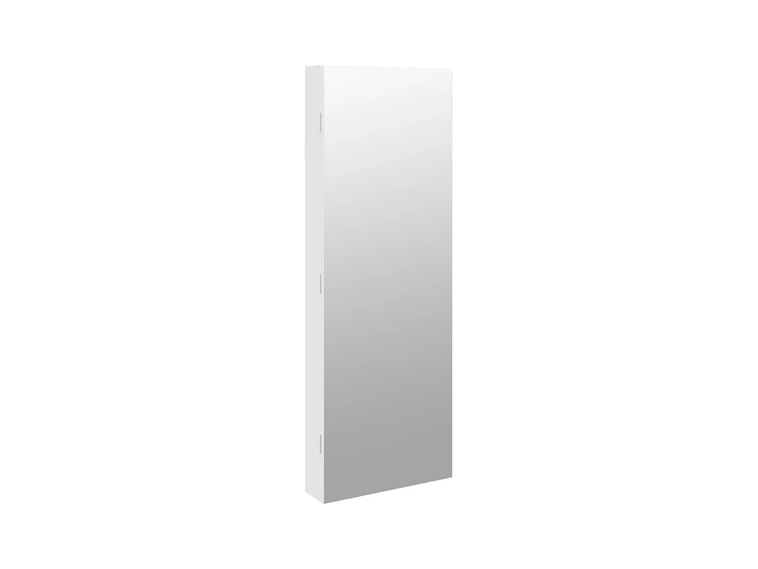 Armoire à bijoux meuble blanche 37.5 x 10 x 106 cm 02_0022807