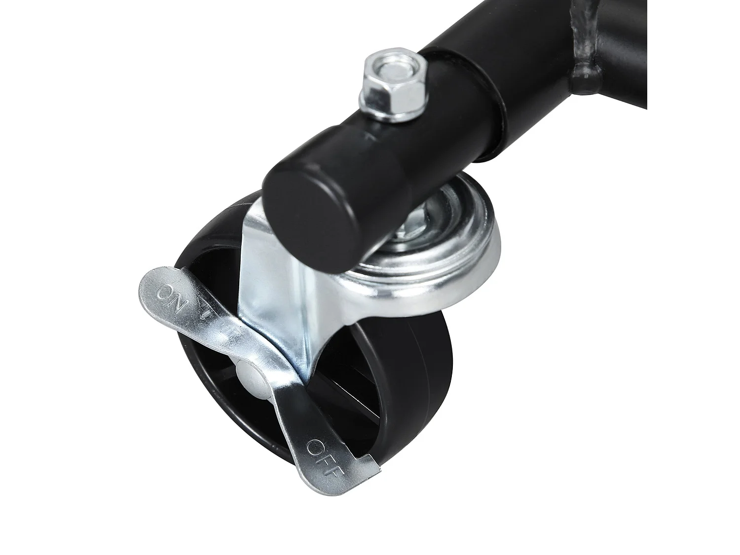 Appendiabiti con ruote portata 70 kg appendiabiti pieghevole durevole armadio estensibile ripiano portaoggetti 160 cm nero 12_0003660