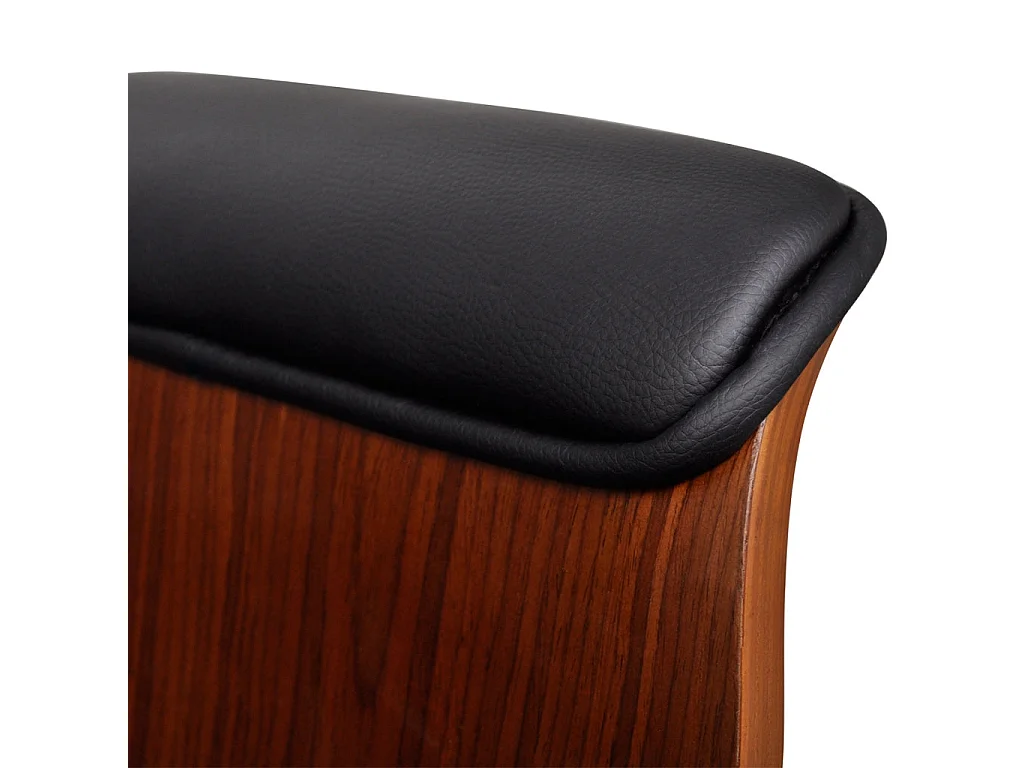 Fauteuil chaise siège de bois marron 69.5 x 61 x 98 cm 0502022