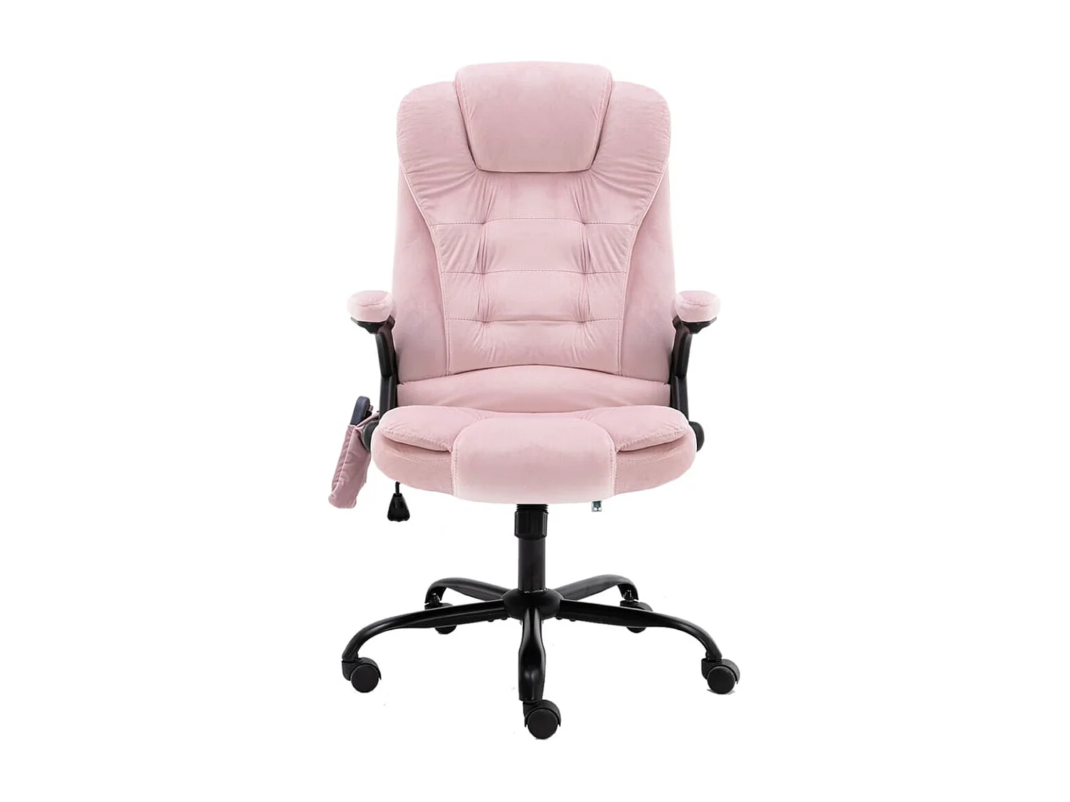 Sedia poltrona computer seduta da ufficio massaggio studio Rosevelvet rosa 02_0024021