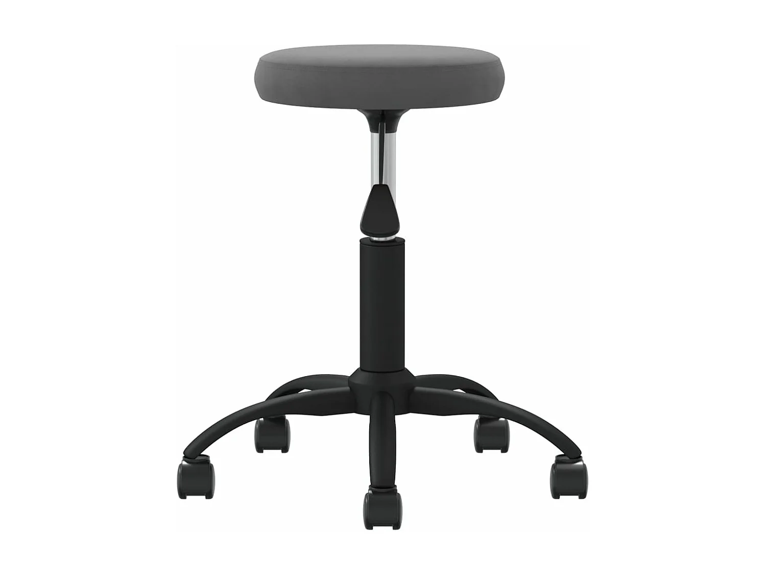 Chaise fauteuil siège pivotante grise 31 x 31 x 54 cm 02_0024131