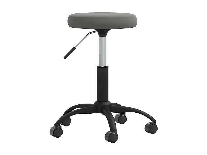 Chaise fauteuil siège pivotante grise 31 x 31 x 54 cm 02_0024131